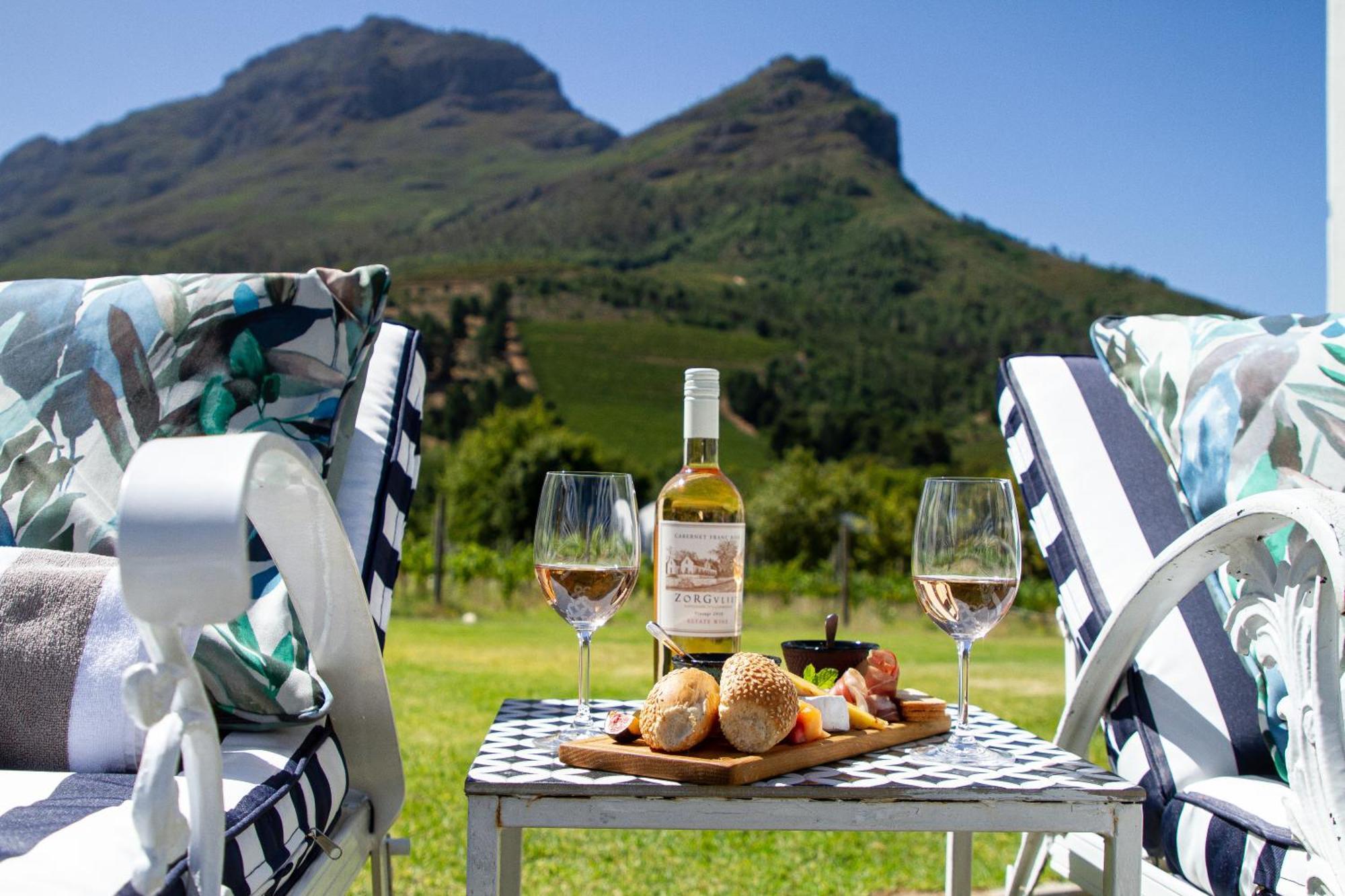 Zorgvliet Wines Country Lodge Stellenbosch Exteriör bild